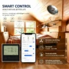 Solar Attic Exhaust Fan, 2284CMH, 4 Adjust Speed - view 4
