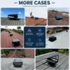 Solar Attic Fan, 40W, 14in, IP68, Waterproof - view 2