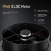 Solar Attic Fan, 40W, 14in, IP68, Waterproof - view 6