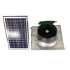Solar Gable Fan, 20W, Wall, 1649, CFM
