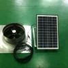 Solar Gable Fan, 20W, Wall, 1649, CFM - view 2