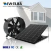 Solar Gable Vent Fan, 60W, Steel, Aluminum