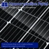 Solar Gable Vent Fan, 60W, Steel, Aluminum - view 5