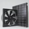 Solar Powered Axial Fan, 14'', Wall