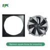 Solar Powered Axial Fan, 14'', Wall - view 4