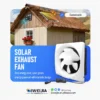 Solar Powered Exhaust Fan, 12V, BLDC, DIY - view 3