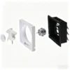 Solar Powered Exhaust Fan, Waterproof, Wall, 12V, Axial - view 3