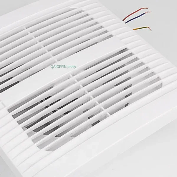 Solar Powered Ventilation Fan, 4-Inch, plastic