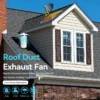 Solar Roof Exhaust Fanw, Fan-15W, Waterproof, Brushless, Axial - view 2