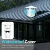 Solar Roof Exhaust Fanw, Fan-15W, Waterproof, Brushless, Axial - view 3