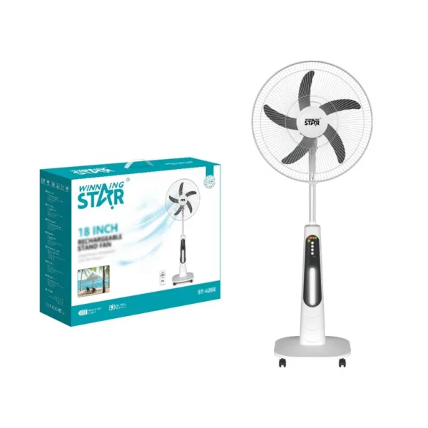 Solar Stand Fan, WINNING, STAR, ST-4208 - view 4