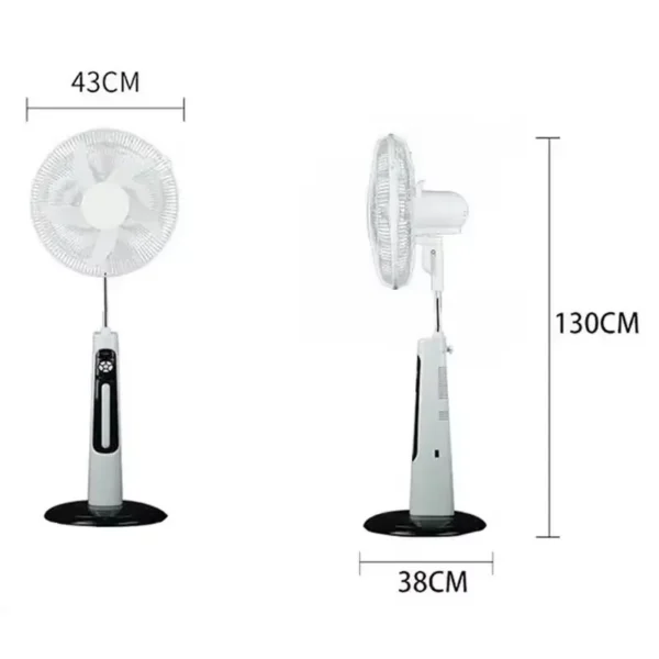 Solar Standing Smart Fan, 220, 32 - view 3