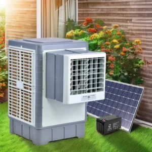 Solar Window Air Cooler, Portable, Wall