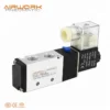 Solenoid Valve, 24VDC, AIRTAC, Aluminum, 4V210-08 - view 2