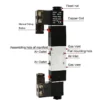 Solenoid Valve, CHDLT, 4V230C-08, DC24V, AC220V - view 3