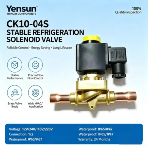 Solenoid Valve, Copper, CK10-04S
