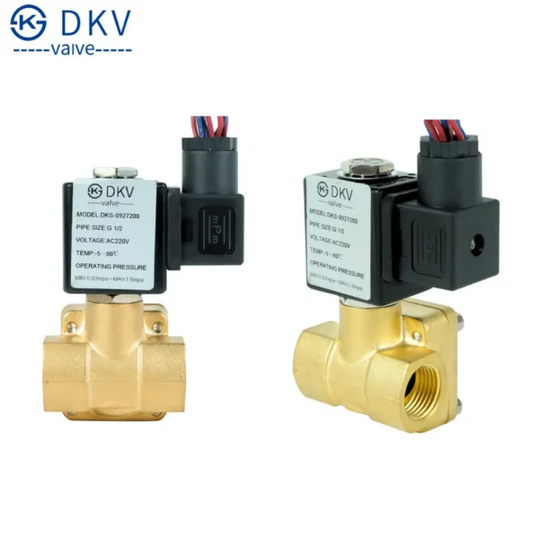 Solenoid Valve, DKV, 0927, Brass, 24V - view 2
