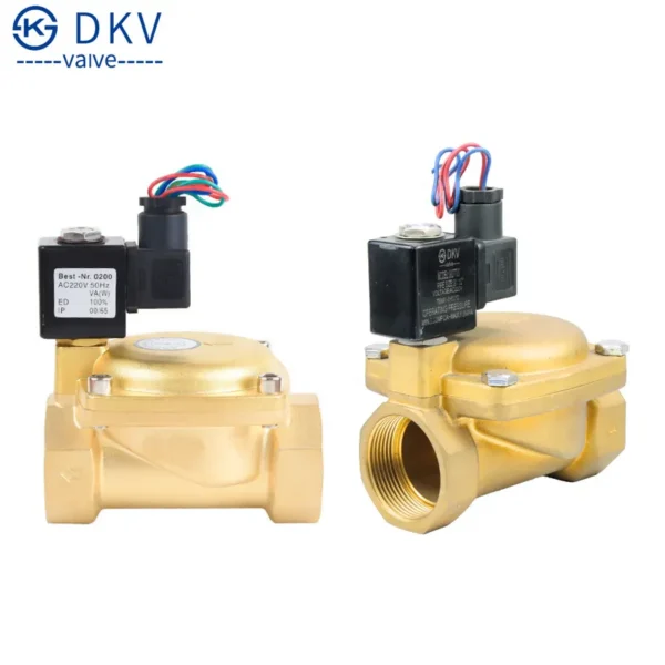 Solenoid Valve, DKV, 0927, Brass, 24V - view 3
