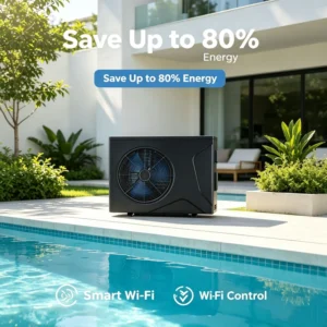 Source Pool Heat Pump, 30kW, 10 kW, Electric