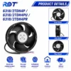 Speed Axial Cooling Fan, 6318/2TDH4P, 48V, 172mm, 559CFM - view 5
