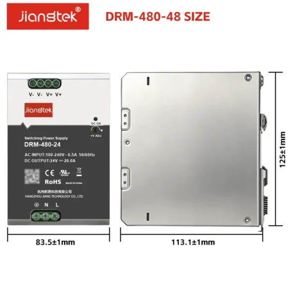 Speed Controllers Regulators, DRM-480, 480W, 24V, 48V - view 5