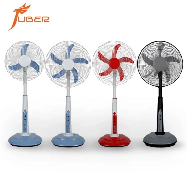 Speed Cooling Stand Fan, 12W, Plastic