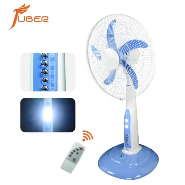 Speed Cooling Stand Fan, 12W, Plastic - view 4