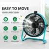 Speed Mobile Axial Fan, Copper, Aluminum