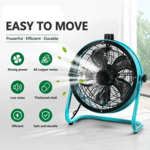 Speed Mobile Axial Fan, Copper, Aluminum