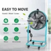 Speed Mobile Axial Fan, Copper, Aluminum - view 2