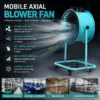 Speed Mobile Axial Fan, Copper, Aluminum - view 4