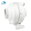 Speed Plastic Radon Fan, DCFAIR, 260/188CFM, Centrifugal, Wall - view 2