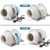 Speed Turbo Fan, 6'', Inline - view 4