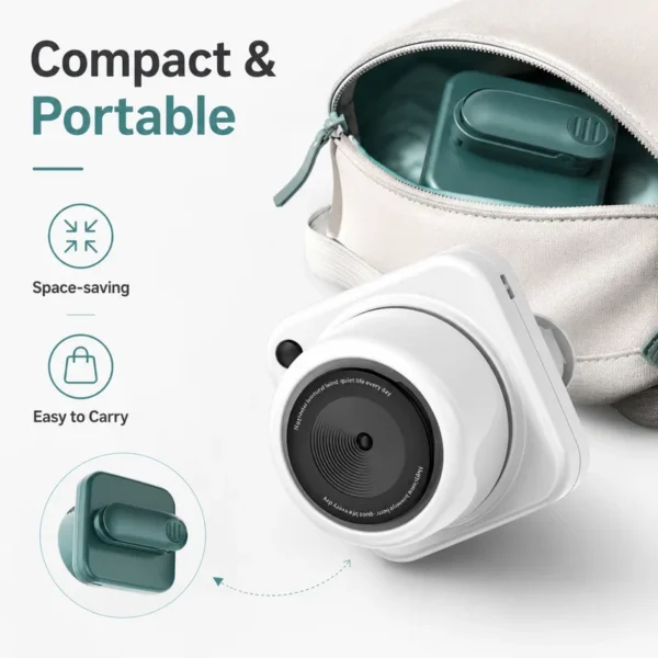 Speeds Hands-free Neck Fan, G01, Portable, 800mAh - view 6