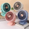 Speeds Rechargeable Fan, USB, Plastic