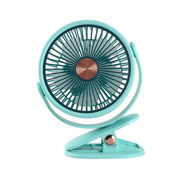 Speeds Rechargeable Fan, USB, Plastic - view 5