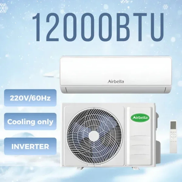 Split Air Conditioner, 12000, BTU, 60Hz, Inverter