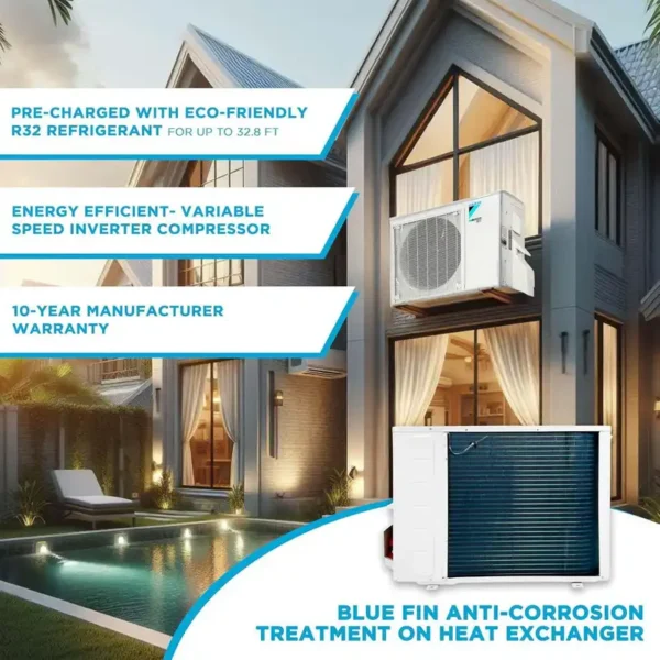 Split Air Conditioner, 12000, BTU, SEER2, R32 - view 4