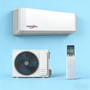 Split Air Conditioner, 18000BTU, 110V, 60Hz, R32