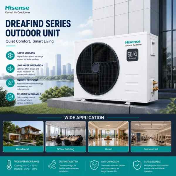 Split Air Conditioner, Inverter, VRF, VRV, Ceiling - view 3