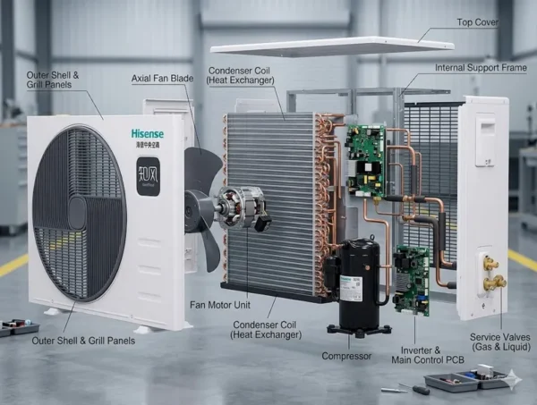Split Air Conditioner, Inverter, VRF, VRV, Ceiling - view 4