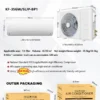 Split Air Conditioner, R32, 18000Btu, 36000Btu - view 3