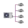 Split Air Conditioner, VRF, Inverter, 9000btu, WIFI