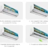 Split System Air Conditioner, 9000-24000, BTU, R32 - view 4