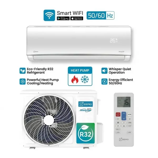 Split Type Air Conditioner, 12000BTU, Inverter, 50Hz, Wall