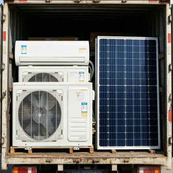 Split Wall Air Conditioner, R410A/R32, Solar, 9000BTU - view 6