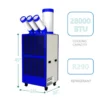 Spot Cooler, Portable, 28000BTU, R290