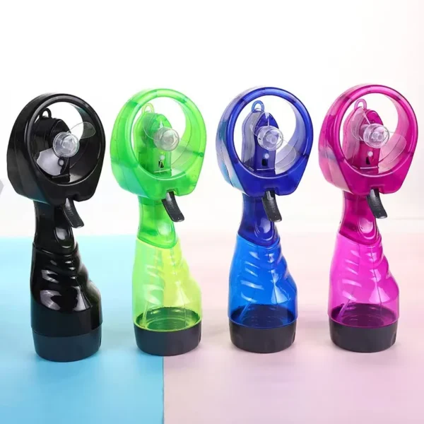 Spray Bottle Cooling Fan, Portable, Battery, Plastic - view 6