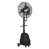 Spray Mist Cooling Fan, 300W, Metal - view 3