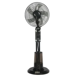 Spray Mist Stand Fan, 220, 75, 16inch, Plastic, JFS70-16A